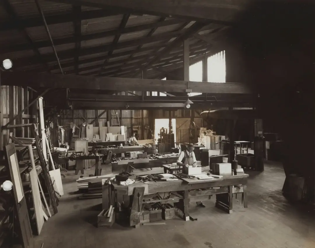 Custom OEM & ODM Furniture Manufacturer Indonesia — carpenter woodworking workshop